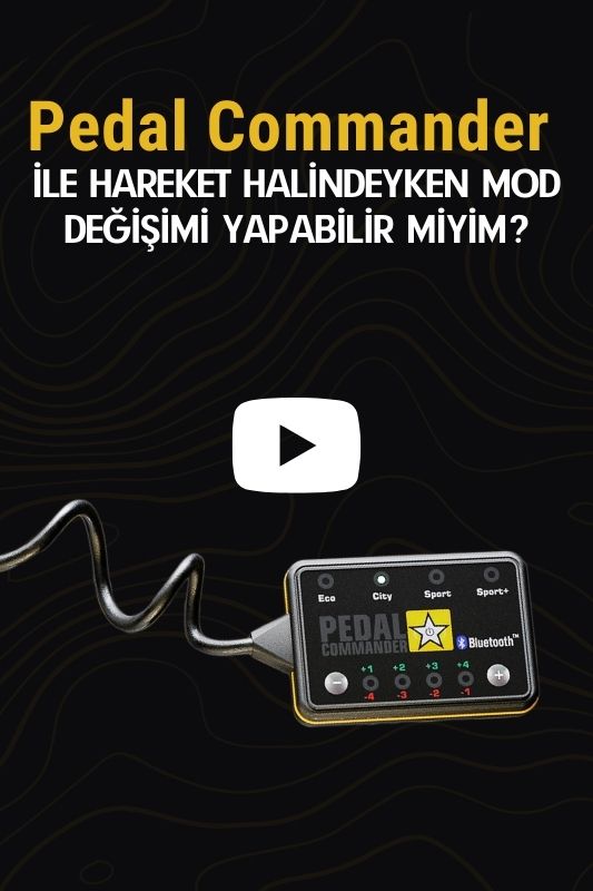 Pedal Commander ile hareket halindeyken mod değişimi yapabilir miyim?'s image