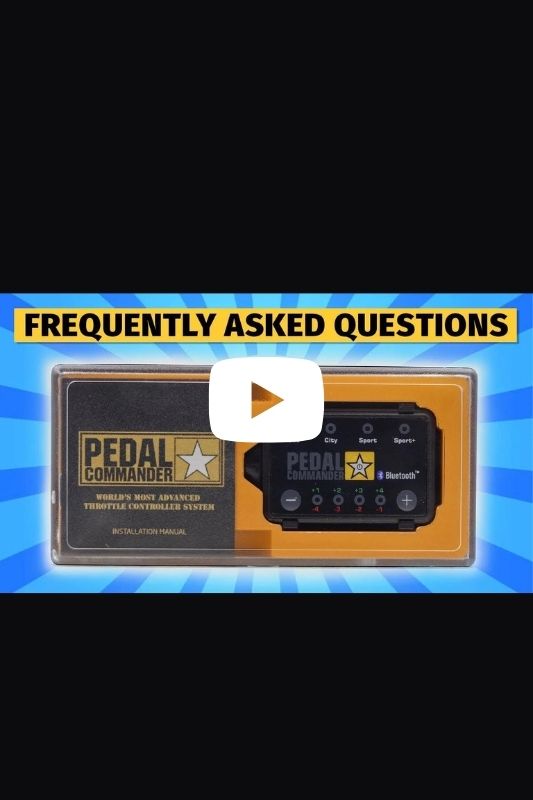 Pedal Commander FAQ's image